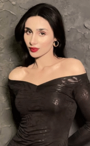 Pakistani television actress Mashal Khan. 