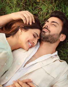 Pakistani actor Fawad Khan and Indian actress Vaani Kapoor.